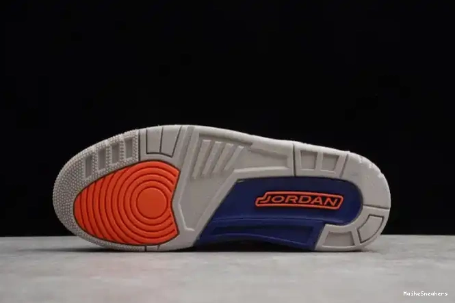 MaikeSneakers 'Knicks 3 Retro 136064-148 Air Rivals' Jordan 0531
